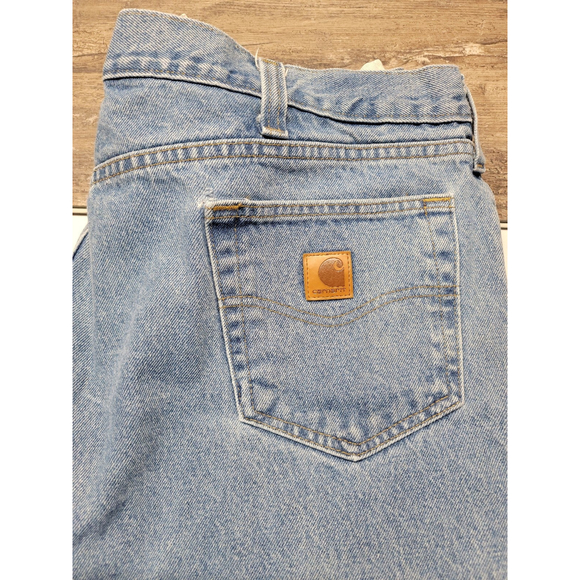Carhartt mens work jeans sz 42×32 - Picture 2 of 6